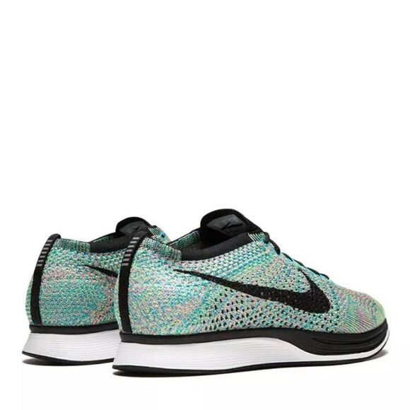 New Nike Flyknit Racer Rainbow Colorway Mens 6.5 US Womens 8 US 39 EUR 2015 - Picture 2 of 8